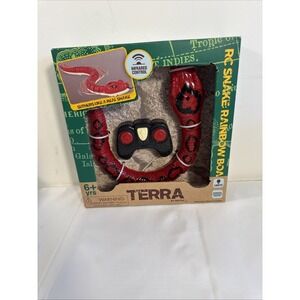 Terra by Battat – Remote Control Infrared Light-Up Snake - Rainbow Boa